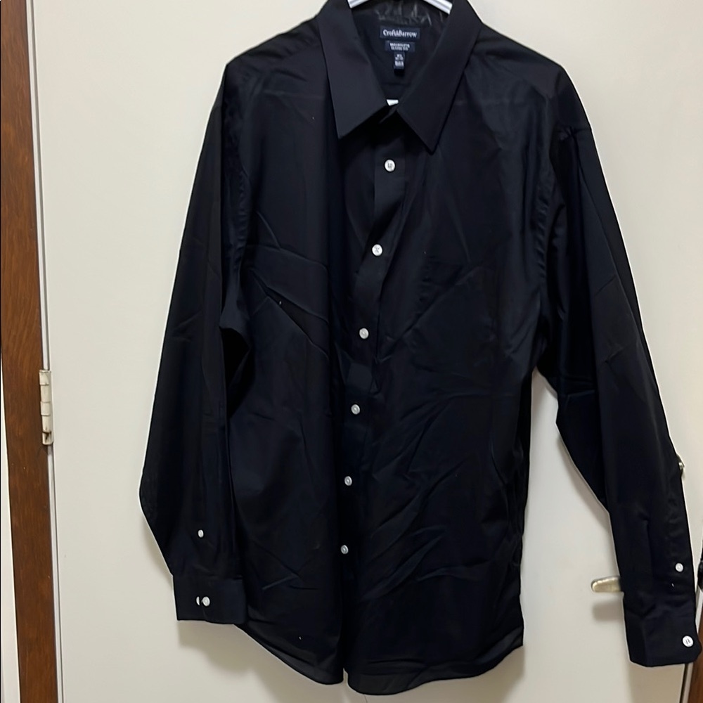 Croft&Barrow Men's Black Dress Shirt